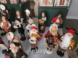 Byers Choice Carolers Christmas 28 different and accessories w some boxes NICE