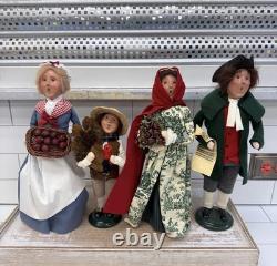 Byers' Choice Carolers Figurines Vintage Lot of 8 Collectible with Boxes
