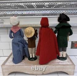 Byers' Choice Carolers Figurines Vintage Lot of 8 Collectible with Boxes