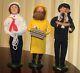 Byers Choice Carolers Mariners Rare Set Of Three Mint Condition