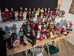 Byers' Choice Carolers Rare Lot Cries of London Salvation Army 63 figures & More