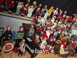 Byers' Choice Carolers Rare Lot Cries of London Salvation Army 63 figures & More