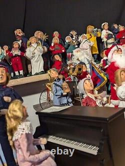 Byers' Choice Carolers Rare Lot Cries of London Salvation Army 63 figures & More