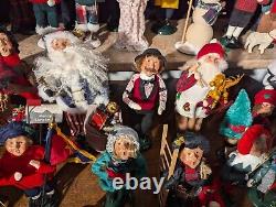 Byers' Choice Carolers Rare Lot Cries of London Salvation Army 63 figures & More