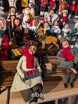 Byers' Choice Carolers Rare Lot Cries of London Salvation Army 63 figures & More