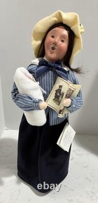 Byers Choice Carolers Rare North Wales library Exclusive Story Telller EXC