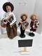 Byers' Choice Carolers Rare School Kids And Teacher Girl Signed By Joyce Exc