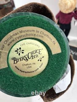 Byers' Choice Carolers Rare School Kids And Teacher Girl Signed By Joyce EXC