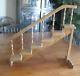Byers Choice Carolers Wall & Table Display Straight Staircase 6 Stairs Vintage