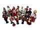 Byers Choice Christmas Carolers Lot Of 19 Adults Children And Dog Vintage