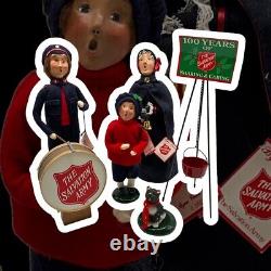 Byers Choice Christmas Salvation Army Lot