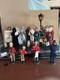 Byers Choice Christmas Scrooge Ghosts Carolers'86'96 Lot Of 17 Characters