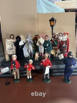 Byers Choice Christmas Scrooge Ghosts Carolers'86'96 Lot of 17 Characters Byers Choice Christmas Scrooge Ghosts Carolers'86'96 Lot of 17 Characters