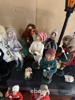 Byers Choice Christmas Scrooge Ghosts Carolers'86'96 Lot of 17 Characters Byers Choice Christmas Scrooge Ghosts Carolers'86'96 Lot of 17 Characters