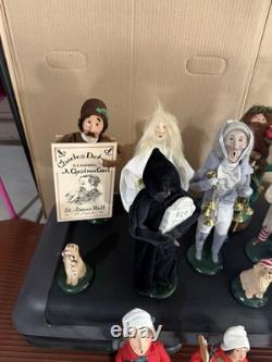 Byers Choice Christmas Scrooge Ghosts Carolers'86'96 Lot of 17 Characters Byers Choice Christmas Scrooge Ghosts Carolers'86'96 Lot of 17 Characters