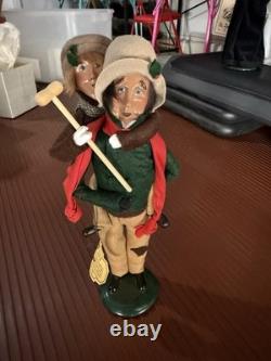 Byers Choice Christmas Scrooge Ghosts Carolers'86'96 Lot of 17 Characters Byers Choice Christmas Scrooge Ghosts Carolers'86'96 Lot of 17 Characters