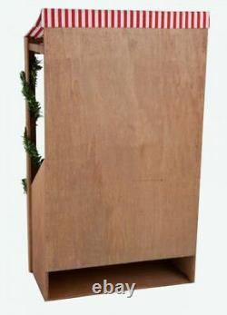 Byers Choice Christmas Wooden Nutcracker Vendor Stall Pristine New Design! Nice