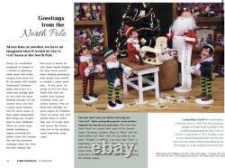 Byers Choice HTF Bald Santa With Nice List And Presents