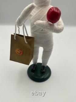 Byers Choice Halloween 2014 Mummy Costume with Candy Apple Trick-or-Treat Rare