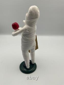 Byers Choice Halloween 2014 Mummy Costume with Candy Apple Trick-or-Treat Rare
