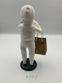 Byers Choice Halloween 2014 Mummy Costume with Candy Apple Trick-or-Treat Rare