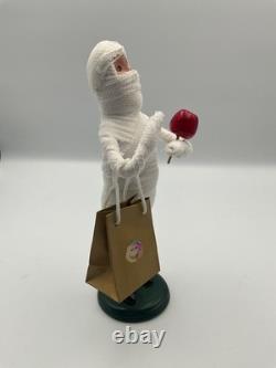 Byers Choice Halloween 2014 Mummy Costume with Candy Apple Trick-or-Treat Rare