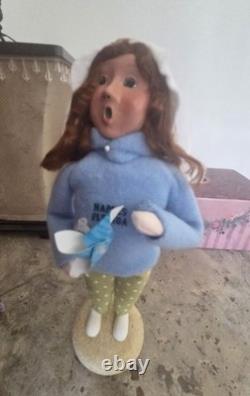 Byers Choice Htf Nautical Girl. Exclusive Signed By Joyce Byers