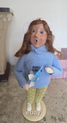 Byers Choice Htf Nautical Girl. Exclusive Signed By Joyce Byers