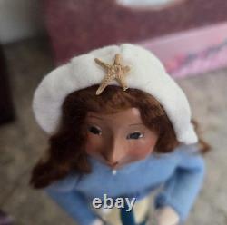 Byers Choice Htf Nautical Girl. Exclusive Signed By Joyce Byers