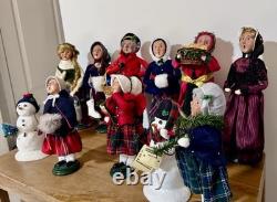 Byers' Choice Lot Set of 11 Figures