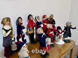 Byers' Choice Lot Set of 11 Figures