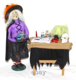 Byers Choice Potions Master Witch with Potions Table New 2026 FREE SHIPPING