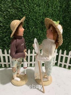 Byers Choice Rare Signed By Joyce Avalon Nautical Boy And Girl EXC