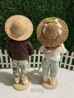 Byers Choice Rare Signed By Joyce Avalon Nautical Boy And Girl EXC