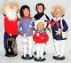 Byers Choice Santa & Mrs Claus With Nautical Family Carolers 2022 Free Shipping