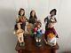 Byers Choice Thanksgiving Caroler Collection All Signed