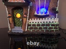 Byers Choice Traditions Cobweb Cottage Lighted Gingerbread House 2013 Halloween Byers Choice Traditions Cobweb Cottage Lighted Gingerbread House 2013 Halloween