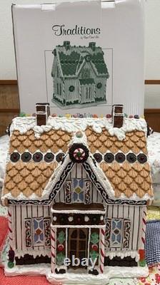 Byers Choice Traditions Gingerbread Vanilla Icing House withbox 2011 Holidays Rare