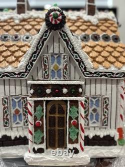 Byers Choice Traditions Gingerbread Vanilla Icing House withbox 2011 Holidays Rare
