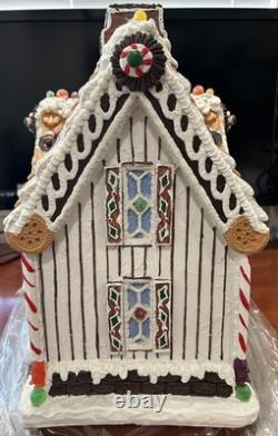 Byers Choice Traditions Gingerbread Vanilla Icing House withbox 2011 Holidays Rare