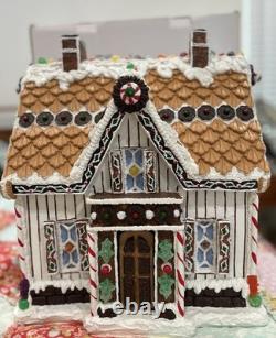 Byers Choice Traditions Gingerbread Vanilla Icing House withbox 2011 Holidays Rare