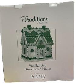 Byers Choice Traditions Gingerbread Vanilla Icing House withbox 2011 Holidays Rare