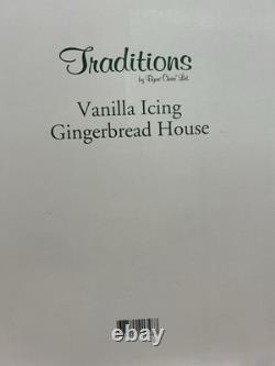 Byers Choice Traditions Gingerbread Vanilla Icing House withbox 2011 Holidays Rare