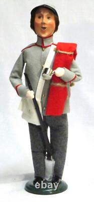 Byers Choice Union & Confederate Soldier Carolers New Free Priority Shipping