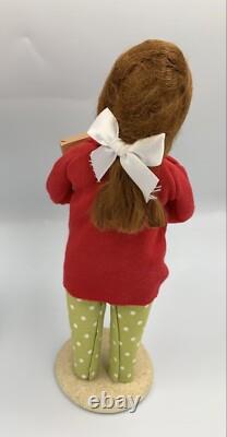 Byers Choice VHTF Signed Nautical Camping Girl Marshmallow / Graham Crackers