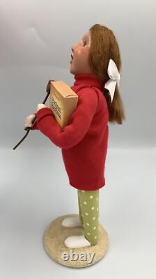 Byers Choice VHTF Signed Nautical Camping Girl Marshmallow / Graham Crackers