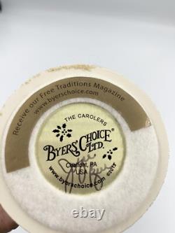 Byers Choice VHTF Signed Nautical Camping Girl Marshmallow / Graham Crackers