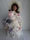 Byers Choice Victorian Lady Woman W Parasol, Mother's Day Gift & Handbag Euc