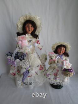 Byers Choice Victorian Lady Woman w Parasol, Mother's Day Gift & Handbag EUC Byers Choice Victorian Lady Woman w Parasol, Mother's Day Gift & Handbag EUC