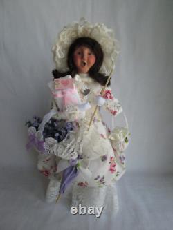 Byers Choice Victorian Lady Woman w Parasol, Mother's Day Gift & Handbag EUC Byers Choice Victorian Lady Woman w Parasol, Mother's Day Gift & Handbag EUC